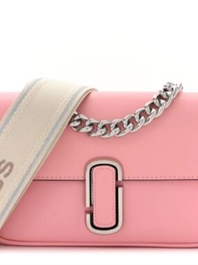Marc Jacobs J Bag In Quartz Pink